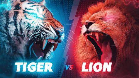 LION vs TIGER: Сompilation of Real Fights - YouTube