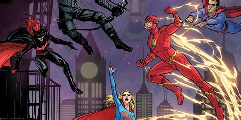 Arrowverse Elseworlds Crossover Debuts Comics-Style Poster