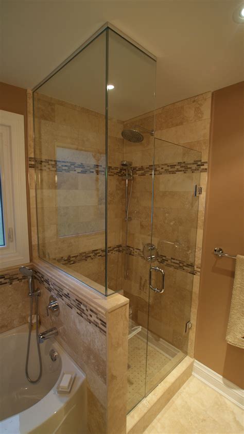 Luxurious Bathroom Renovation with Stand Up Shower and Jacuzzi Tub