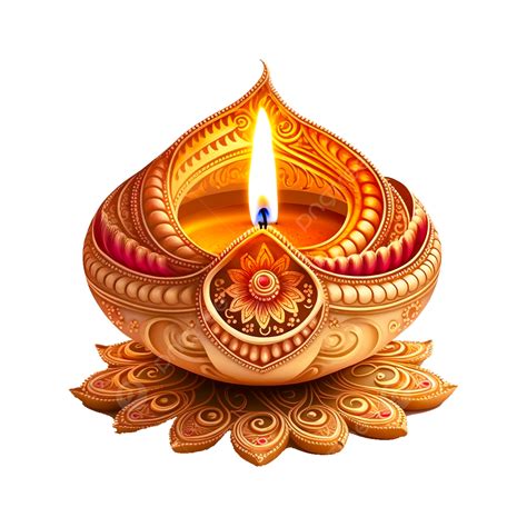 Diya Colorful Rangoli Diwali Diya Festivals In India Diya Clipart ...