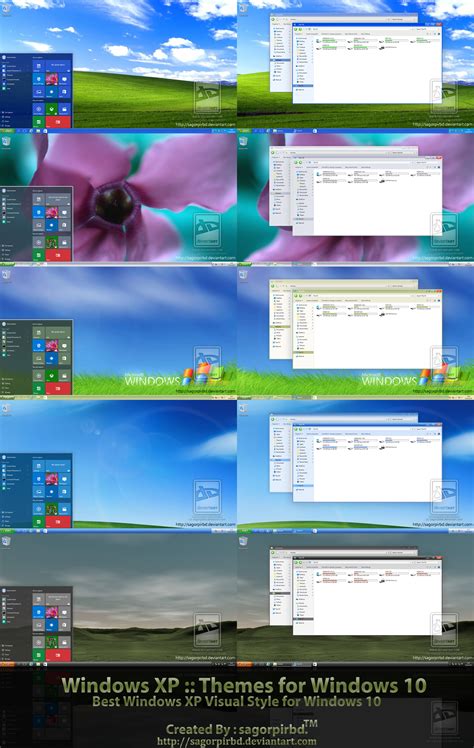 XP Themes Final for Win10 by sagorpirbd on DeviantArt