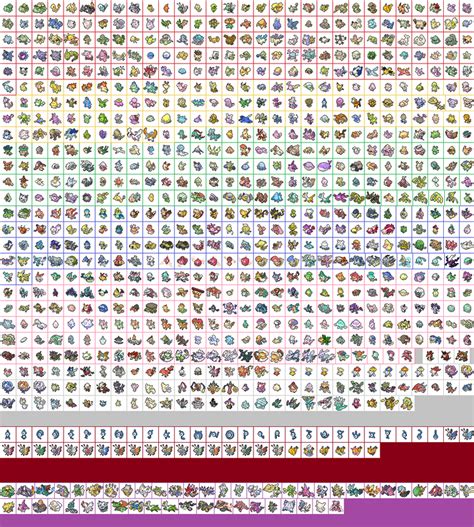 Shiny Pokemon - Pokedex Icons by Gego-Kurin on DeviantArt