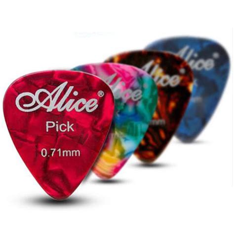 100pcs Stamp Celluloid Acoustic Electric Guitar Guitar Picks Plectrum ...