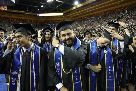 Centennial UCLA graduates celebrate at Pauley Pavilion commencement ...