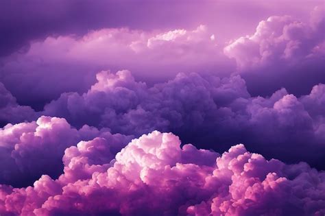 Purple Sky Background