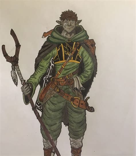 Firbolg Druid dnd 5e Rpg Character, Character Creation, Character ...