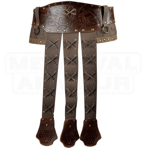 Odomar Viking Leather Belt - RT-244 by Medieval Armour, Leather Armour ...