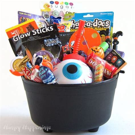 Halloween Baskets for Kids with Candy & Toys | Hungry Happenings