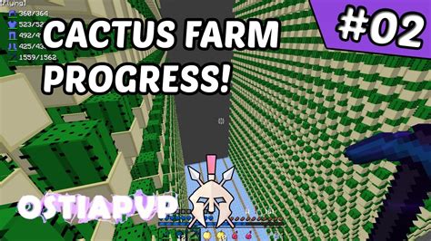 How To Make A Cactus Farm In Minecraft Factions - You pretty much just ...