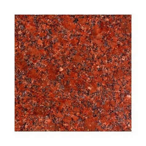 18 mm Red Granite Stone, For Flooring at Rs 75/sq ft in Bengaluru | ID ...