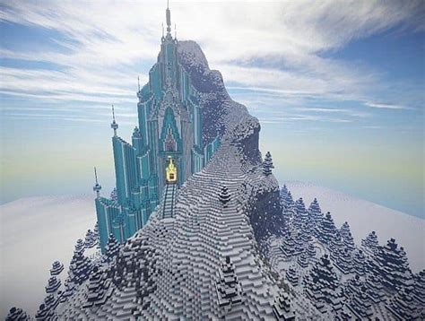 Frozen – Elsa’s Ice Castle – Minecraft Building Inc