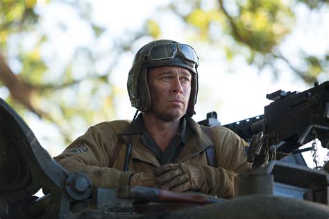 'Fury' Movie Review: Brad Pitt Killing Nazis Again - The New York Times