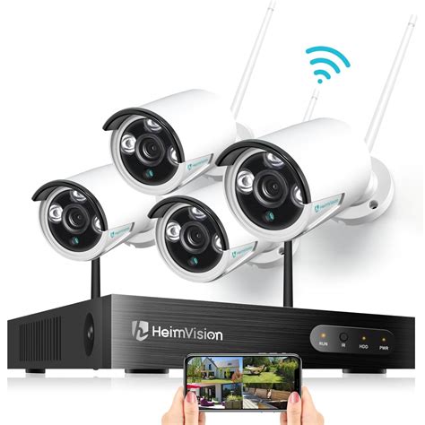 HeimVision HM241 Wireless Security Camera System, 8CH 1080P NVR System ...