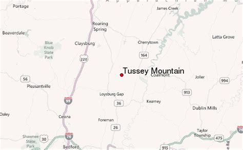 Tussey Mountain Mountain Information