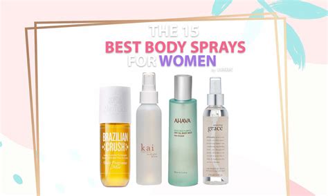 The 15 Best Body Sprays for Women of 2023 - LUXEBC