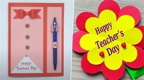 Festivals & Events News | Teachers' Day 2020 Greetings Cards: Cute Hand ...