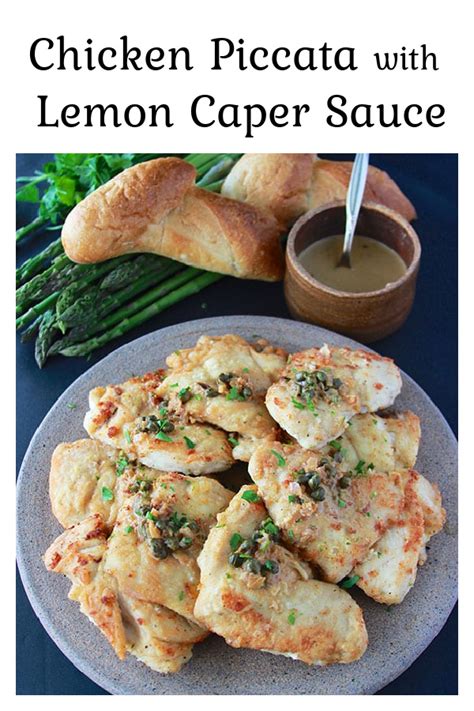 Chicken Piccata with Lemon Caper Sauce Recipe - Cooking With Ruthie