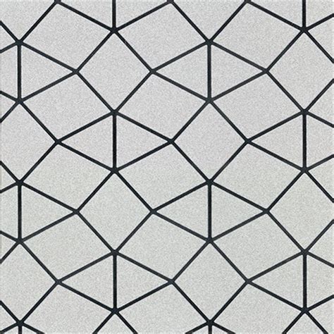 2904-42489 | Albion Silver Geometric Wallpaper | Wallpaper Boulevard