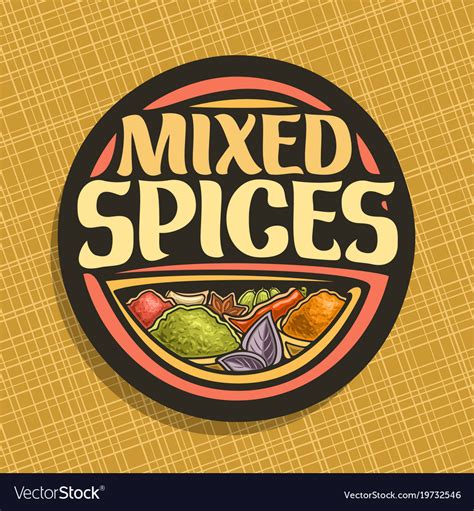 Logo for spices Royalty Free Vector Image - VectorStock