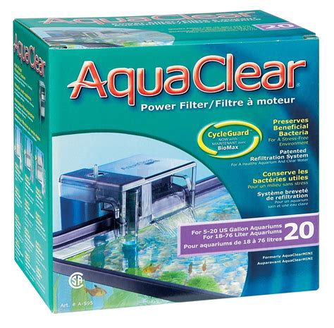 AquaClear Fish Tank Filter - 5 to 20 Gallon - 110v - Walmart.com ...