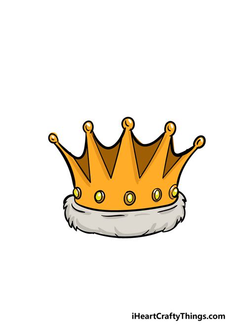 Crown Drawing - How To Draw A Crown Step By Step