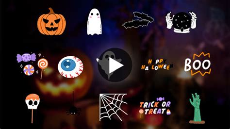 Halloween Stickers︱Plug-ins & Effects Store | CyberLink