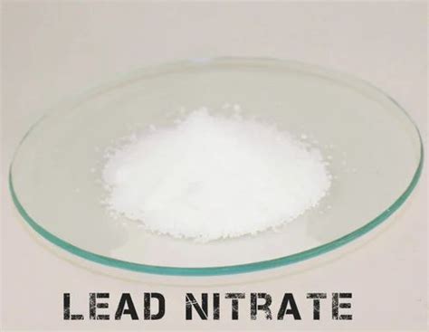 Lead Nitrate - Pb(NO3)2 Latest Price, Manufacturers & Suppliers