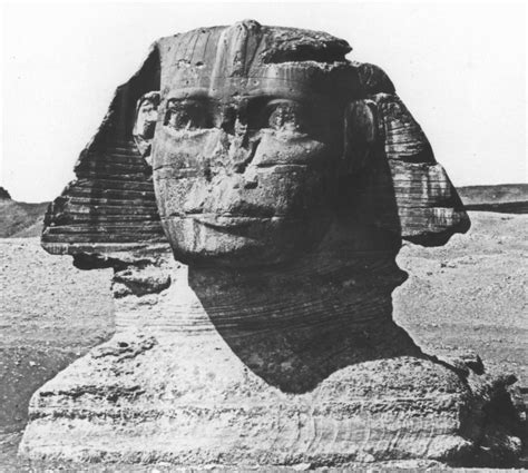 Sphinx Face With Nose