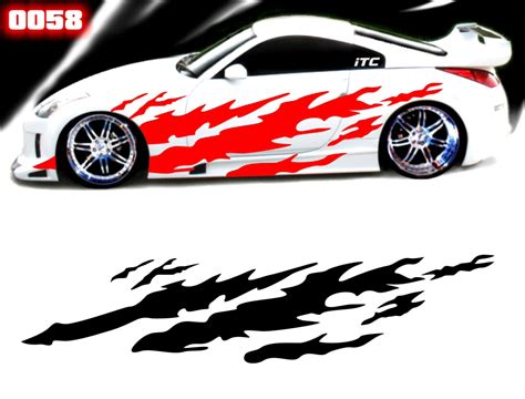 Tear Away Style 58 Vinyl Vehicle Graphic Kit