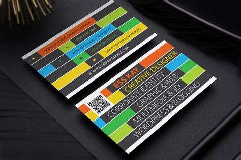 Free Creative Business Card Template Design Ai (Vector File)