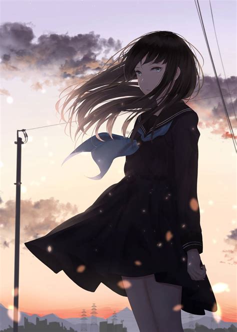 Sad Anime Girl Wallpapers - Top Free Sad Anime Girl Backgrounds ...