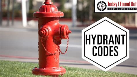 Fire Hydrant Colors Actually Mean Something - YouTube