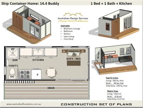 20' Shipping Container Floor Plans: Find Your Dream Tiny Home!