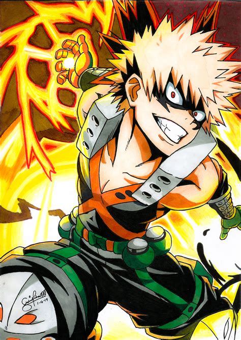 Bakugou Katsuki by baby8stef on DeviantArt