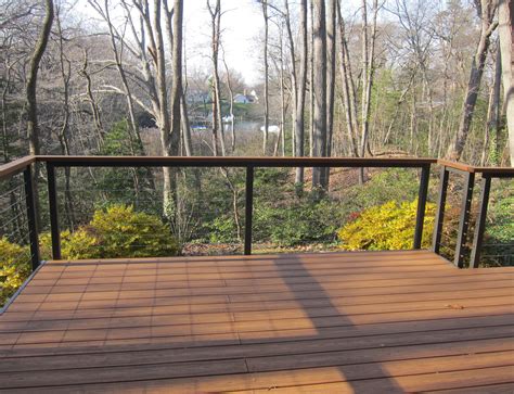 Aluminum Cable Railing System for Arnold, Maryland Deck