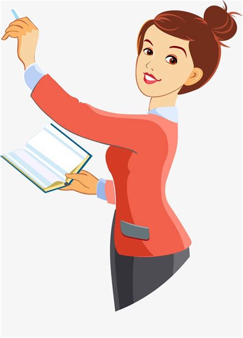 Female Teachers PNG Transparent, Beautiful Female Teacher Vector ...