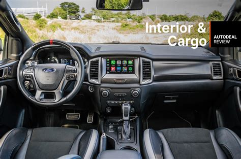 2019 Ford Ranger Raptor Interior & Cargo Space Review | Autodeal ...