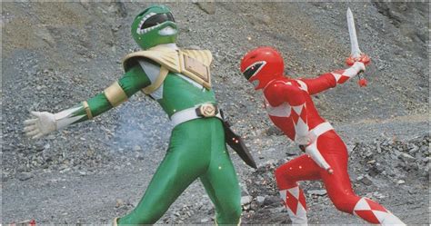 Green Ranger Vs Red Ranger Power Rangers Cosplay Green Power Ranger ...