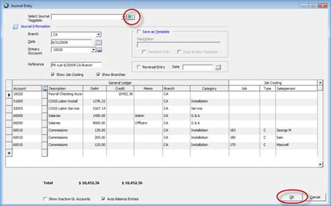 Importing a Journal Entry from Excel p2