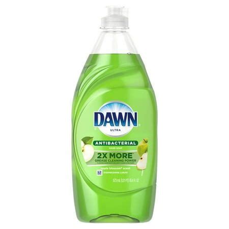 Dawn Ultra Antibacterial Hand Soap Dishwashing Liquid Dish Soap (Pack ...