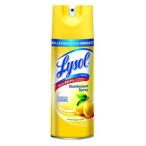 Lysol Disinfectant Aerosol Spray, Lemon Scent, 350 g | Grand & Toy