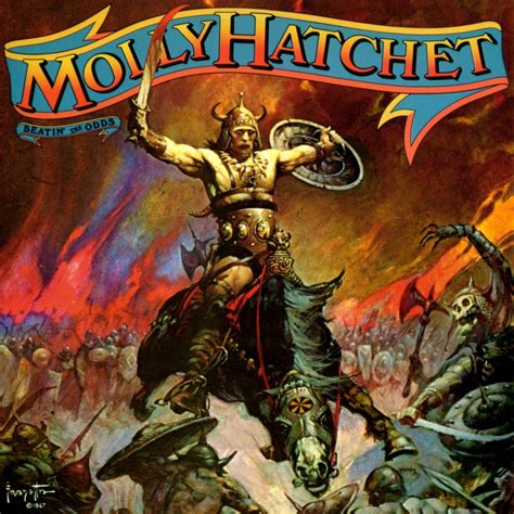 MOLLY HATCHET Beatin the Odds BANNER Huge 4X4 Ft Fabric Poster Tapestry ...