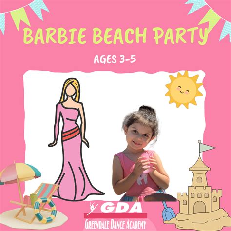 Barbie Beach Dance Party - Ages 3-5 | Greendale Dance Academy