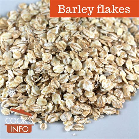 Barley Flakes - CooksInfo