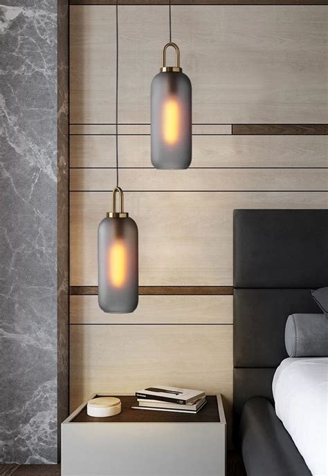 56 Cool Hanging Bedside Lamps - Shelterness