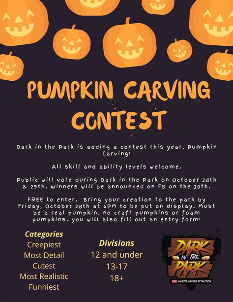 Pumpkin Carving Contest - City of Washington