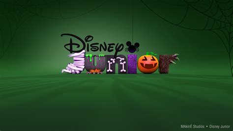 Disney Junior Halloween ident Logo Bumper :: Behance