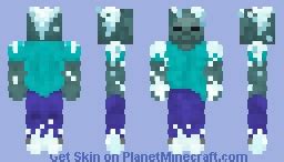 Frozen Zombie Minecraft Skin