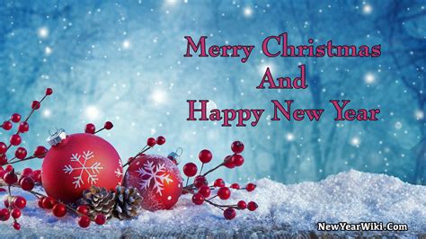 Merry Christmas And Happy New Year Greetings 2024 - New Year Wiki