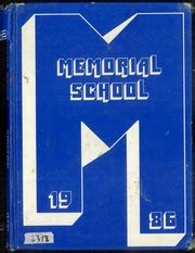 Memorial Middle School - Yearbook (Union Beach, NJ), Covers 1 - 1